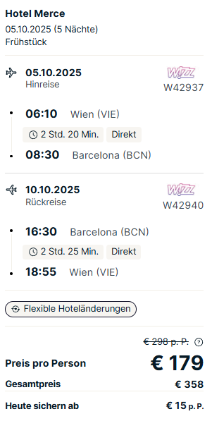 Spanien Reise Angebot