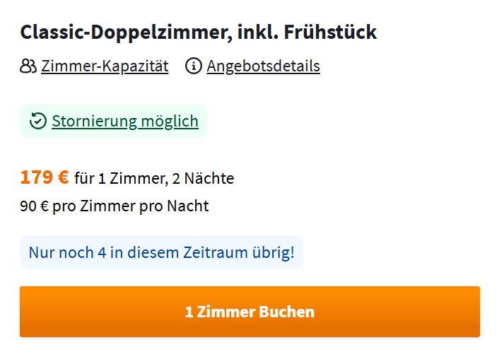 Straßburg Hotel Angebot