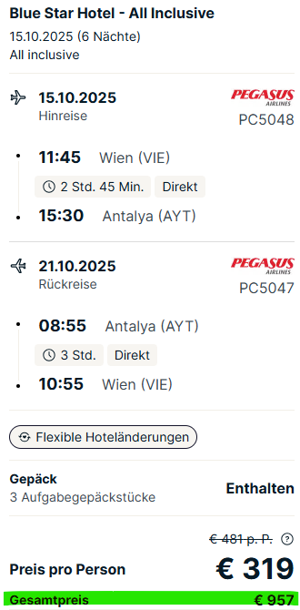 Türkei Familienangebot
