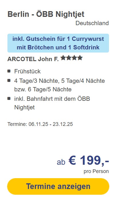 Berlin Hotelangebot