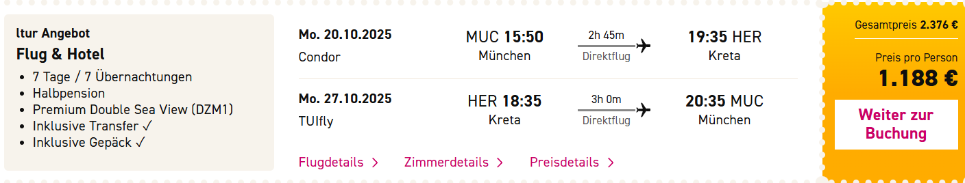 Kreta Reise Angebot