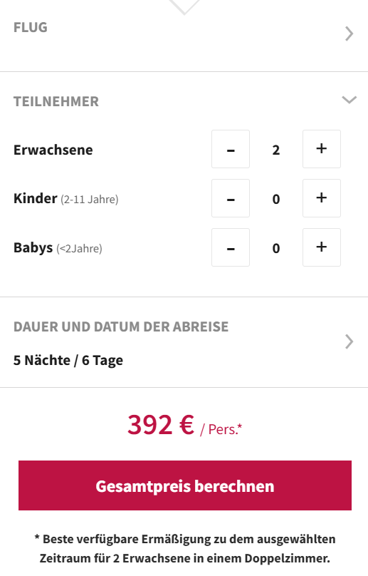 Rhodos Reise Angebot