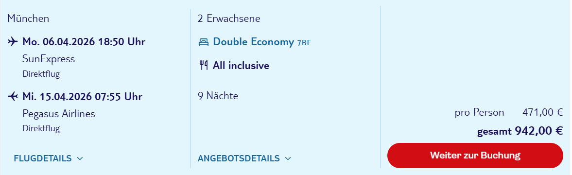 Türkei Reise Angebot