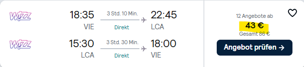 Zypern Flug Angebot