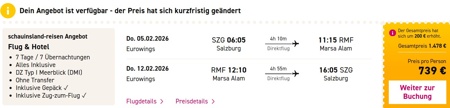 Ägypten Pauschalreise