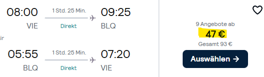 Italien Flüge Angebot