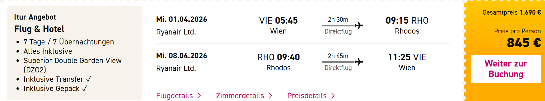 Rhodos pauschal