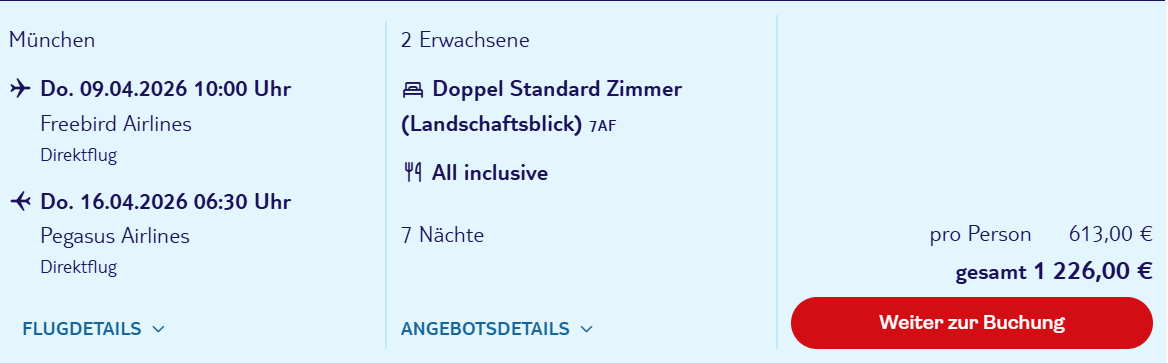 Türkei Reise Angebot