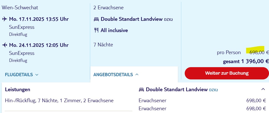 Türkei Pauschalreise