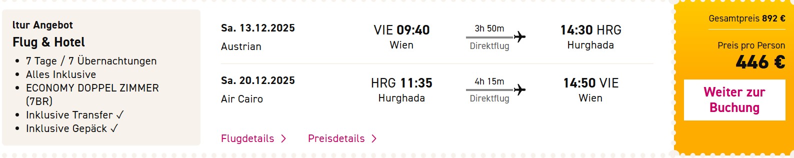 Ägypten pauschal