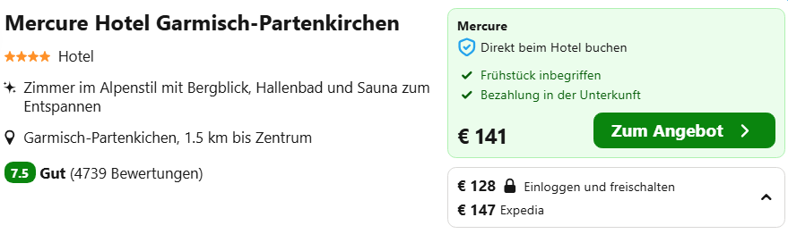 Deutschland Hotel Angebot