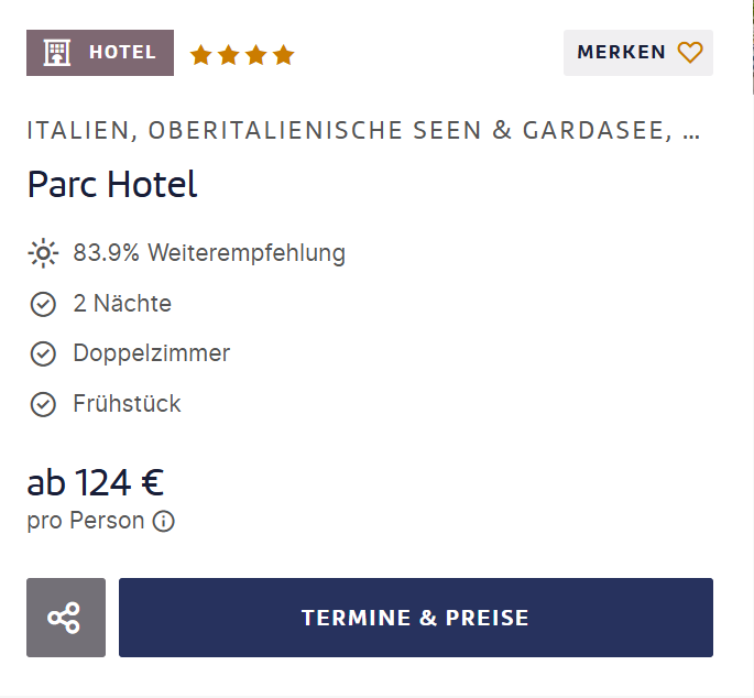 Italien Hotel Angebot