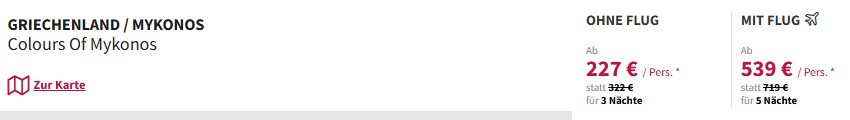 Mykonos Pauschal