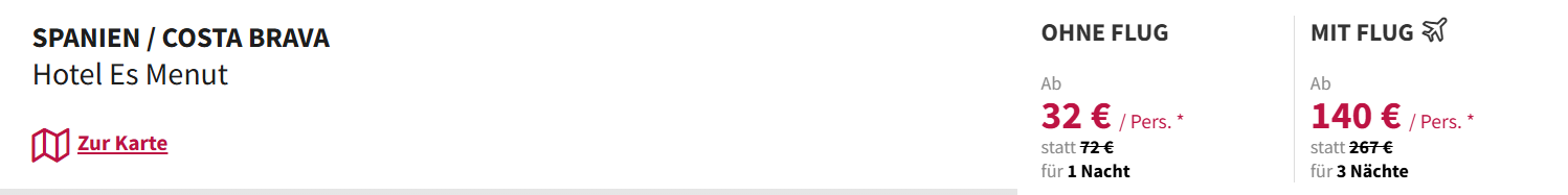 Spanien Reise Angebot