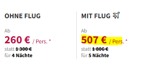 Teneriffa Pauschalangebot