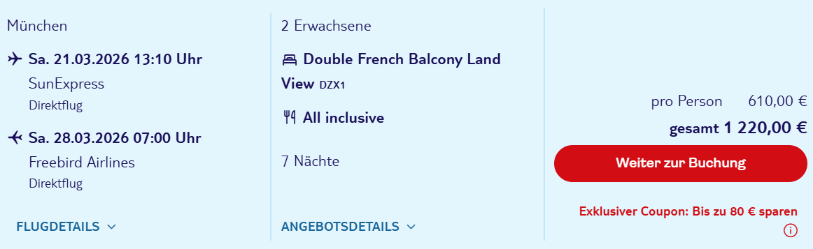 Türkei Reise Angebot