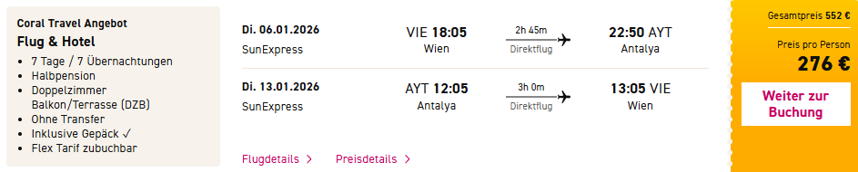 Türkei Pauschalangebot