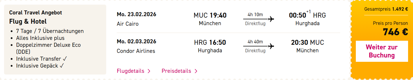 Ägypten Reise Angebot