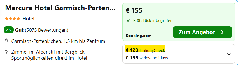 Bayern Hotel Angebot