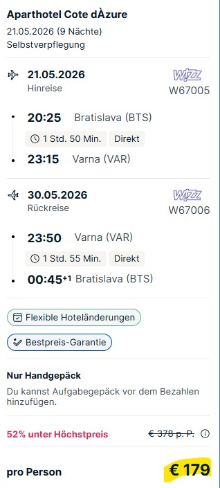 Bulgarien Pauschalreise