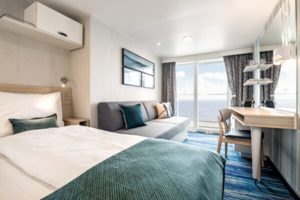 Mein Schiff Kabine mit Meerblick