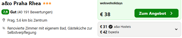 Prag Hotelangebot
