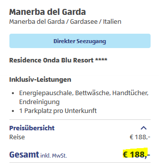Gardasee Hotelangebot