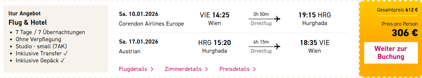 Ägypten Reise Angebot