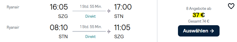 London Kombi Angebot