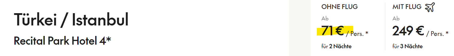 Türkei Hotel Angebot