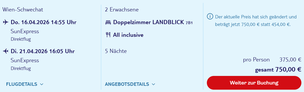 Türkei Reise Angebot