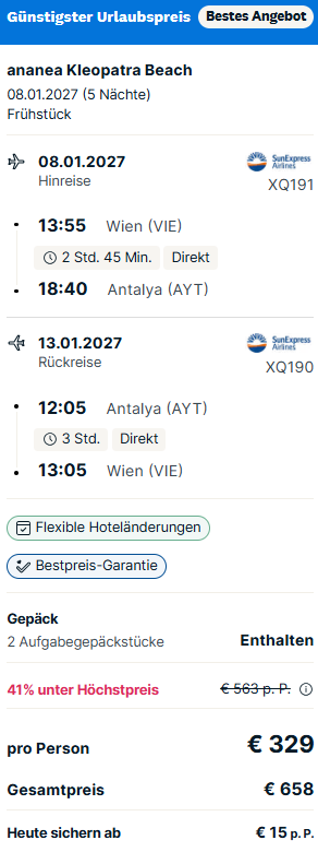 Türkei Pauschalangebot