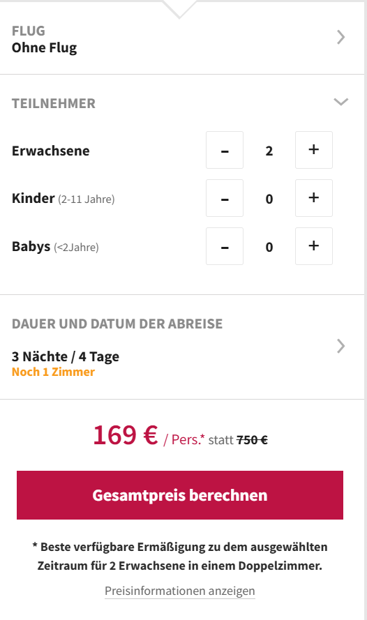 Venedig Hotel Angebot