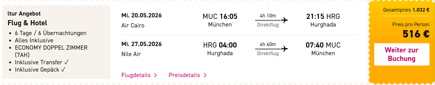 Ägypten Reise Angebot