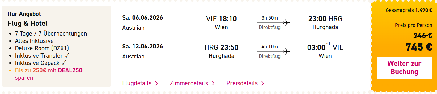 Ägypten Reise Angebot