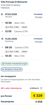 Italien Kombi Angebot