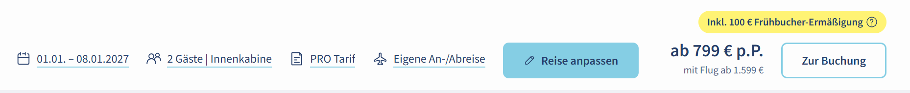 Kanaren Kreuzfahrt Angebot