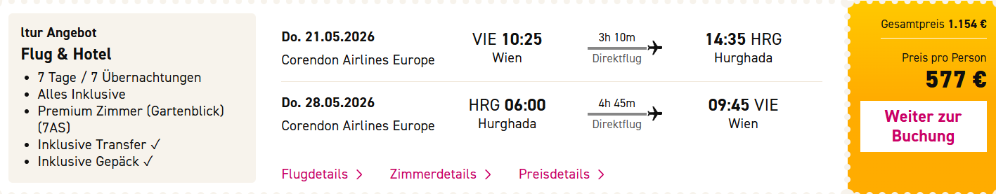 Ägypten Reise Angebot