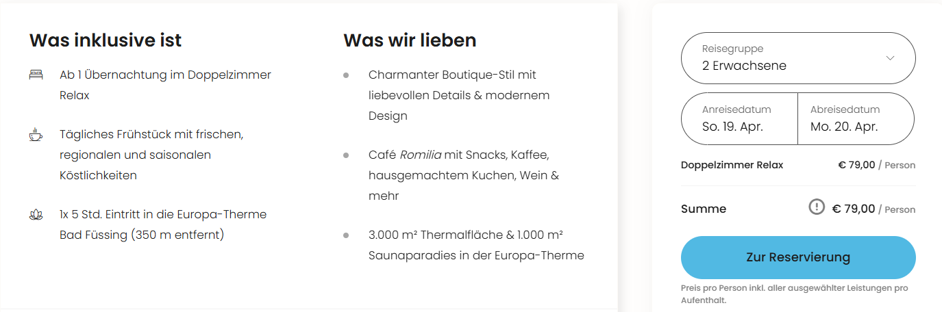 Bayern Hotel Angebot