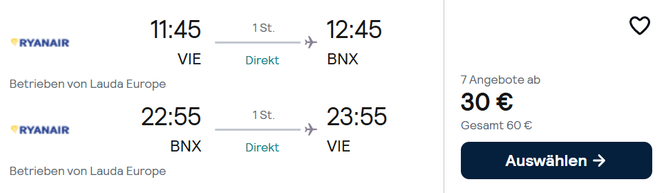 Bosnien Flug Angebot