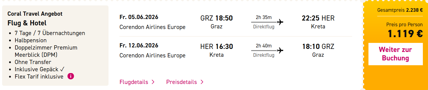 Kreta Reise Angebot