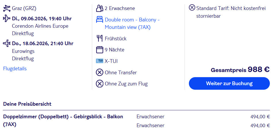 Kreta Pauschalangebot