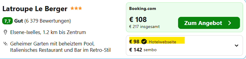 Brüssel Hotel Angebot