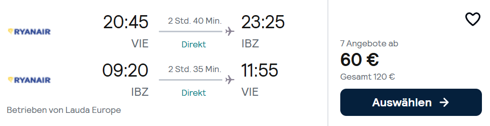 Ibiza Flug