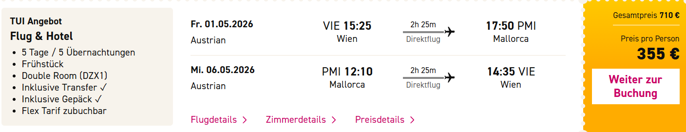 Mallorca Reise Angebot