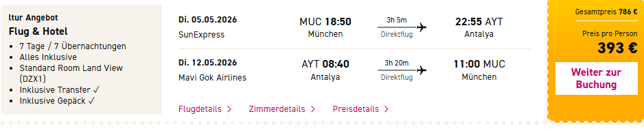 Türkei Pauschalangebot