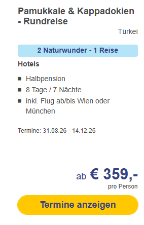 Türkei Pauschalangebot