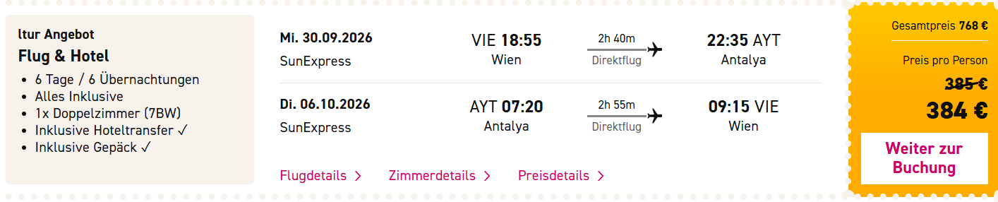 Türkei Reise Angebot