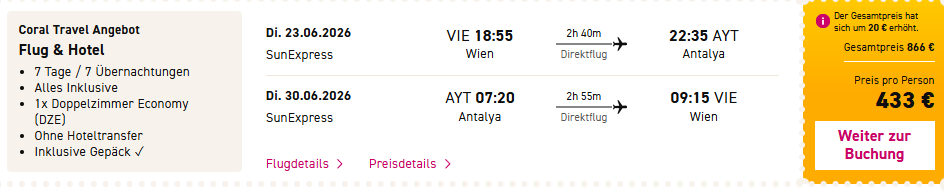 Türkei Pauschalangebot