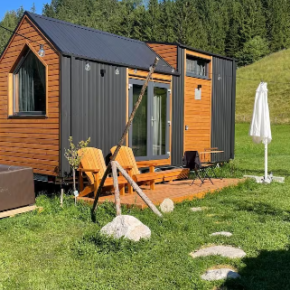 Deine Auszeit im Tiny House mitten in den Alpen – Erlebe 2 Tage Natur pur, atemberaubende Panoramaaussichten und absolute Ruhe